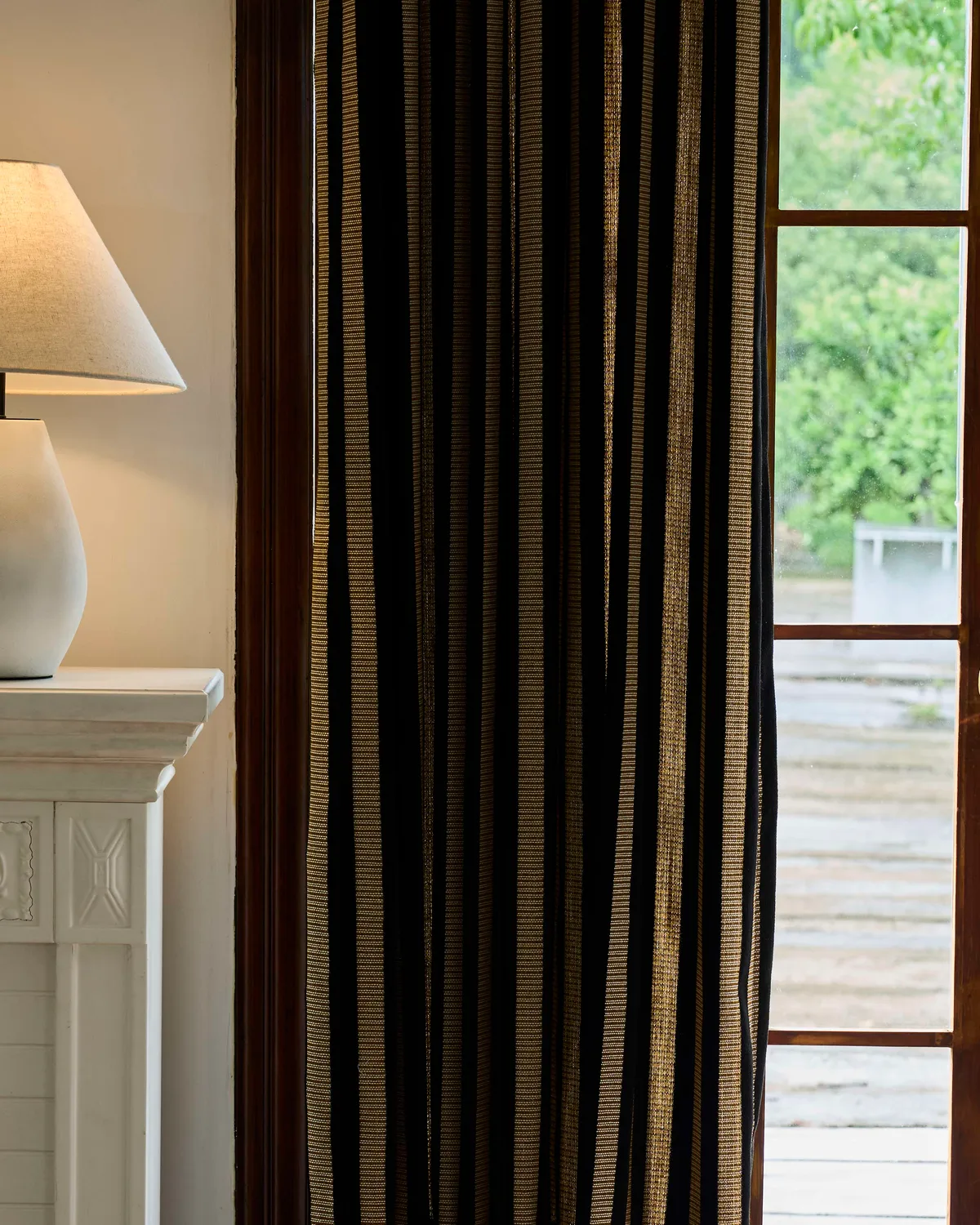 Liam Striped Linen Blend Custom Curtain — image 5