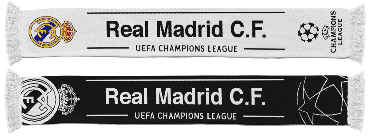 UCL Scarf Black