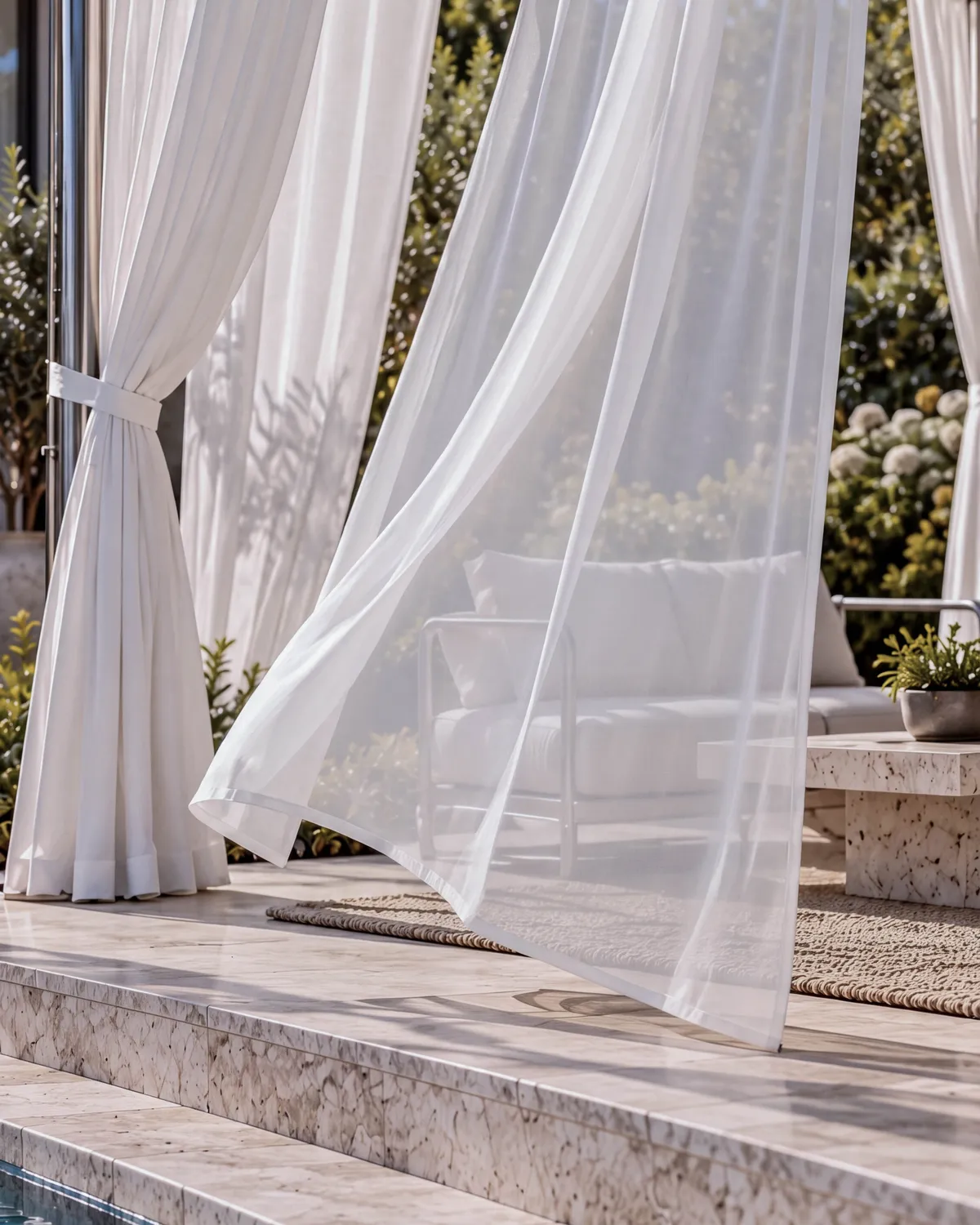Scottish Custom Outdoor Sheer Curtain — image 5