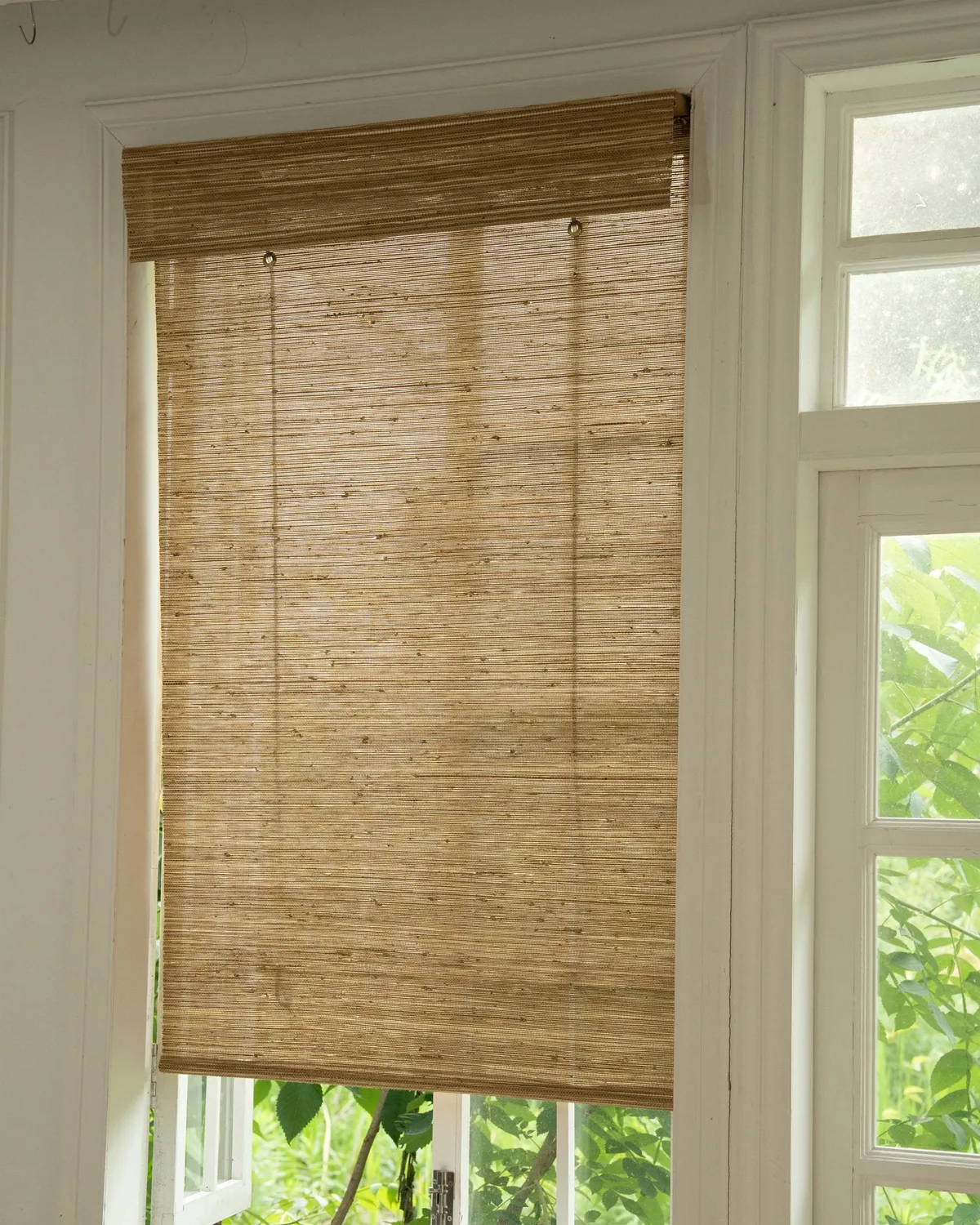 Mia Jute Motorized Woven Shade - Straw — image 5