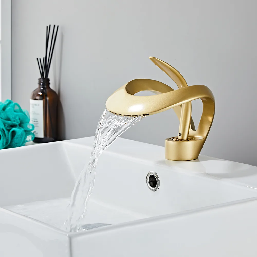 Waterfall Bathroom Sink Faucet — image 21