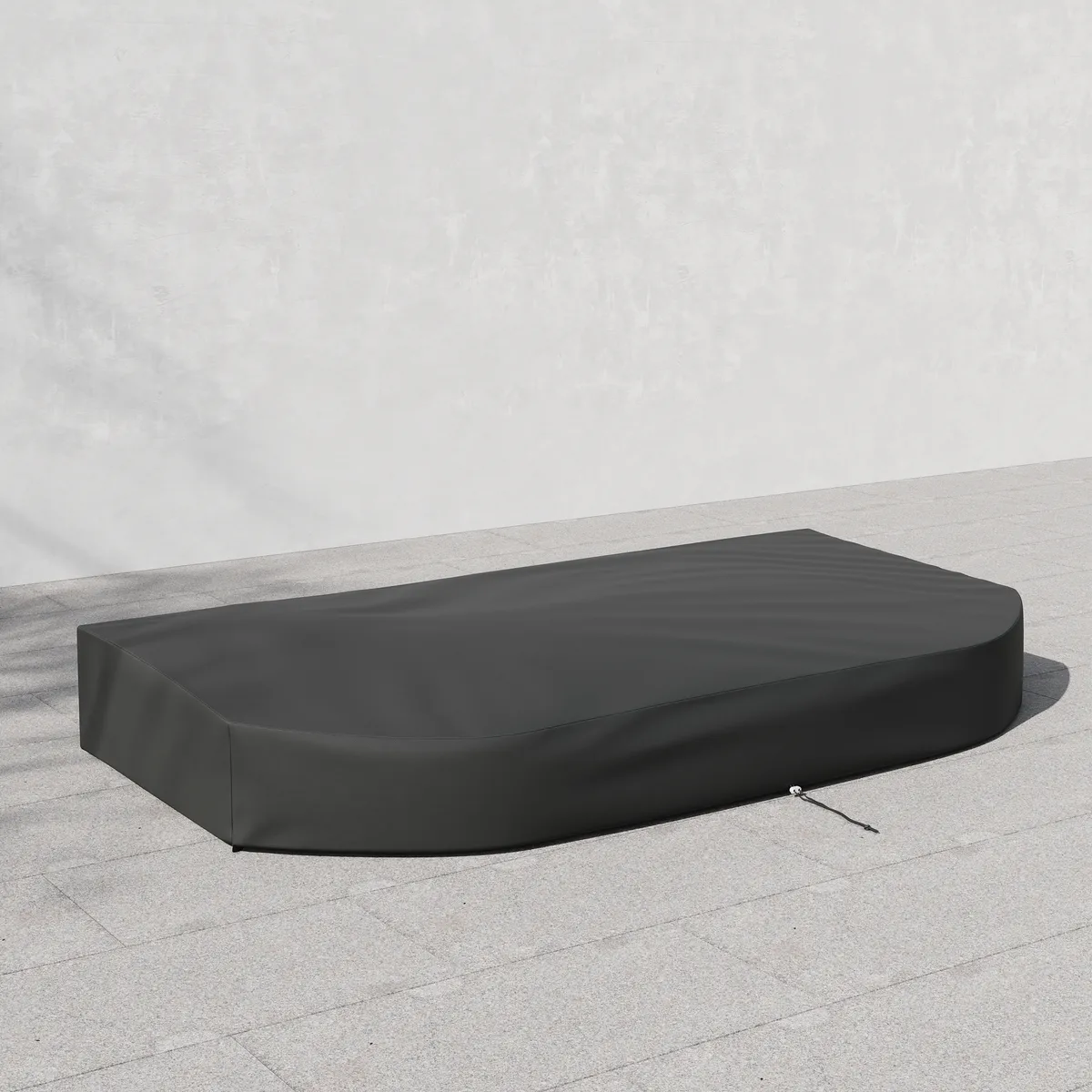 Waterproof 600D Patio Lounge Chair Cover Canvas Outdoor Furniture Cover — image 4