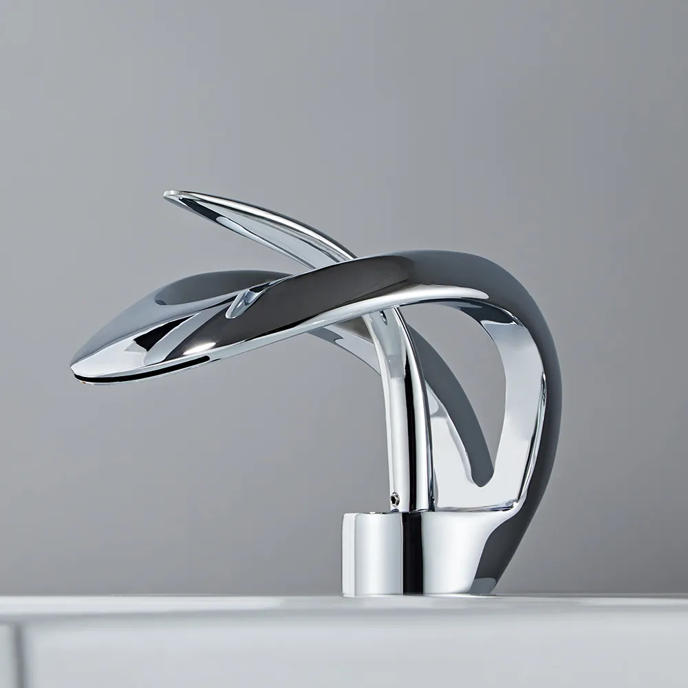 Waterfall Bathroom Sink Faucet — image 12