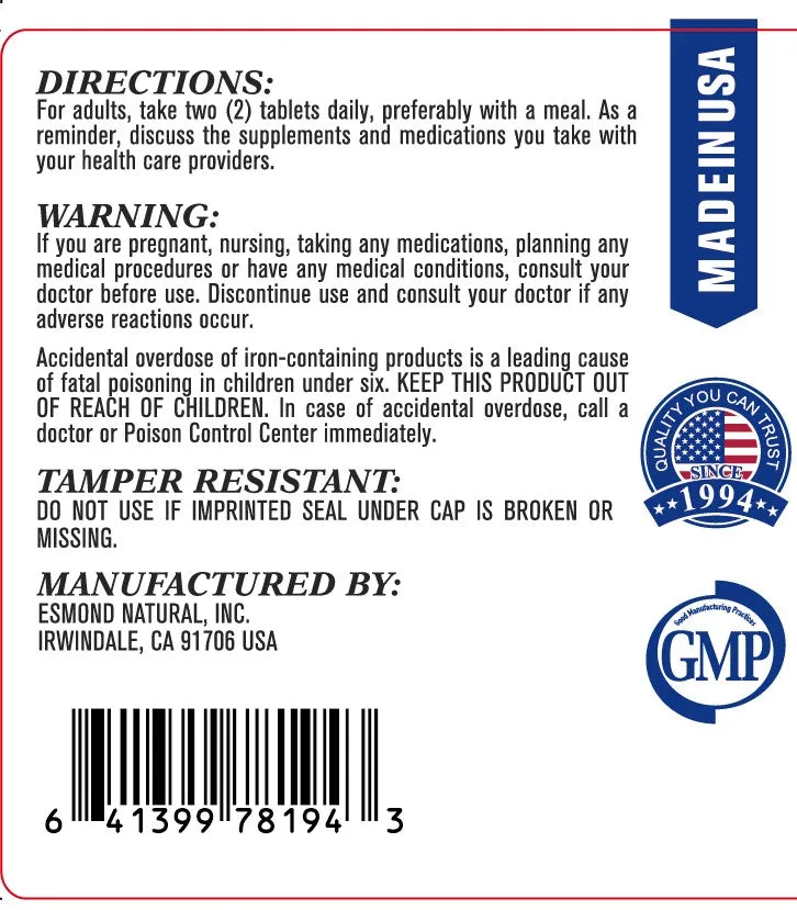 Belle Fukang Complex (Promotes women overall health. Support female hormonal balance, energy and immune health), USA, FDA, GMP, NPAC-60 Tablets — image 3