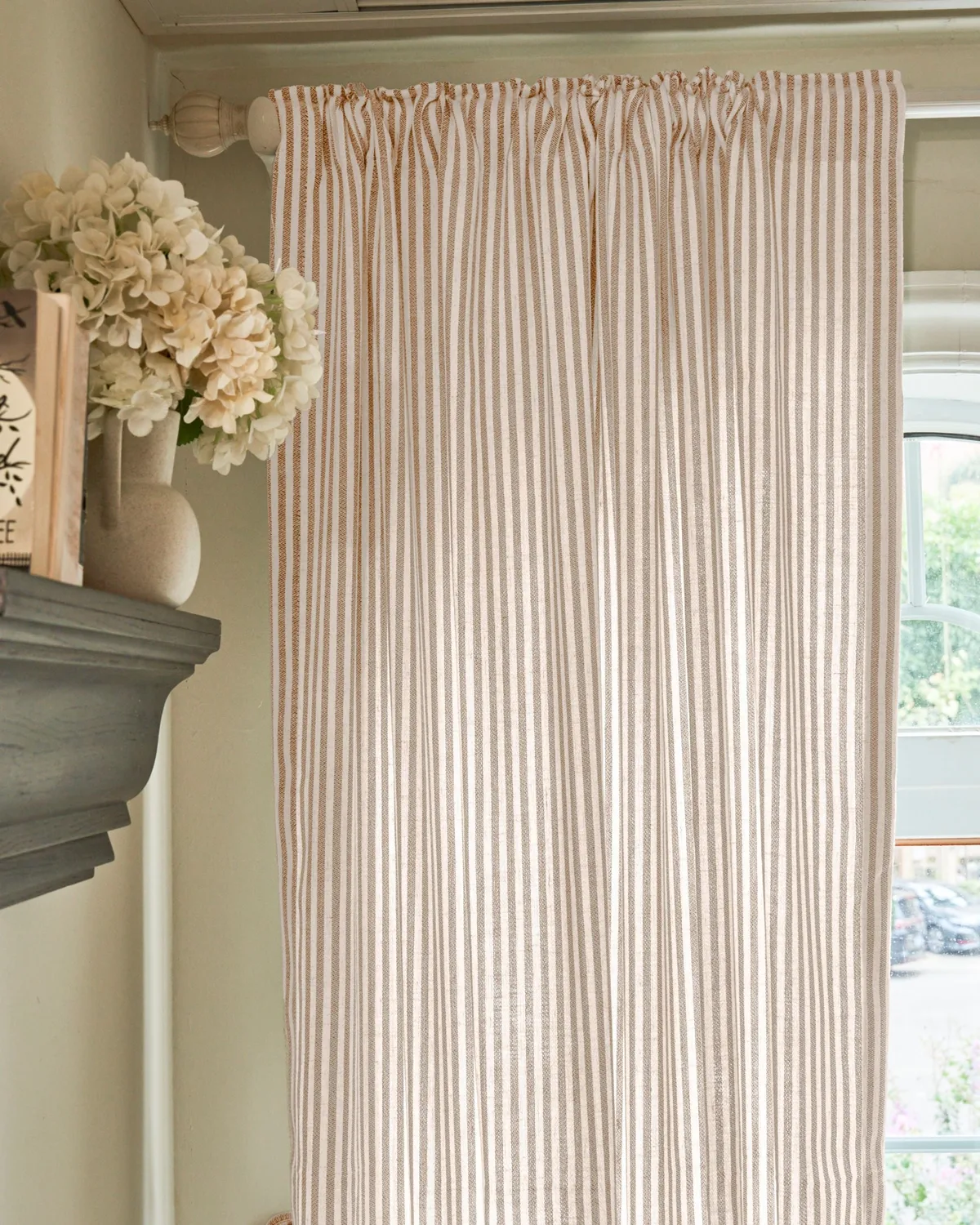Milo Linen Blend Striped Custom Curtain — image 4