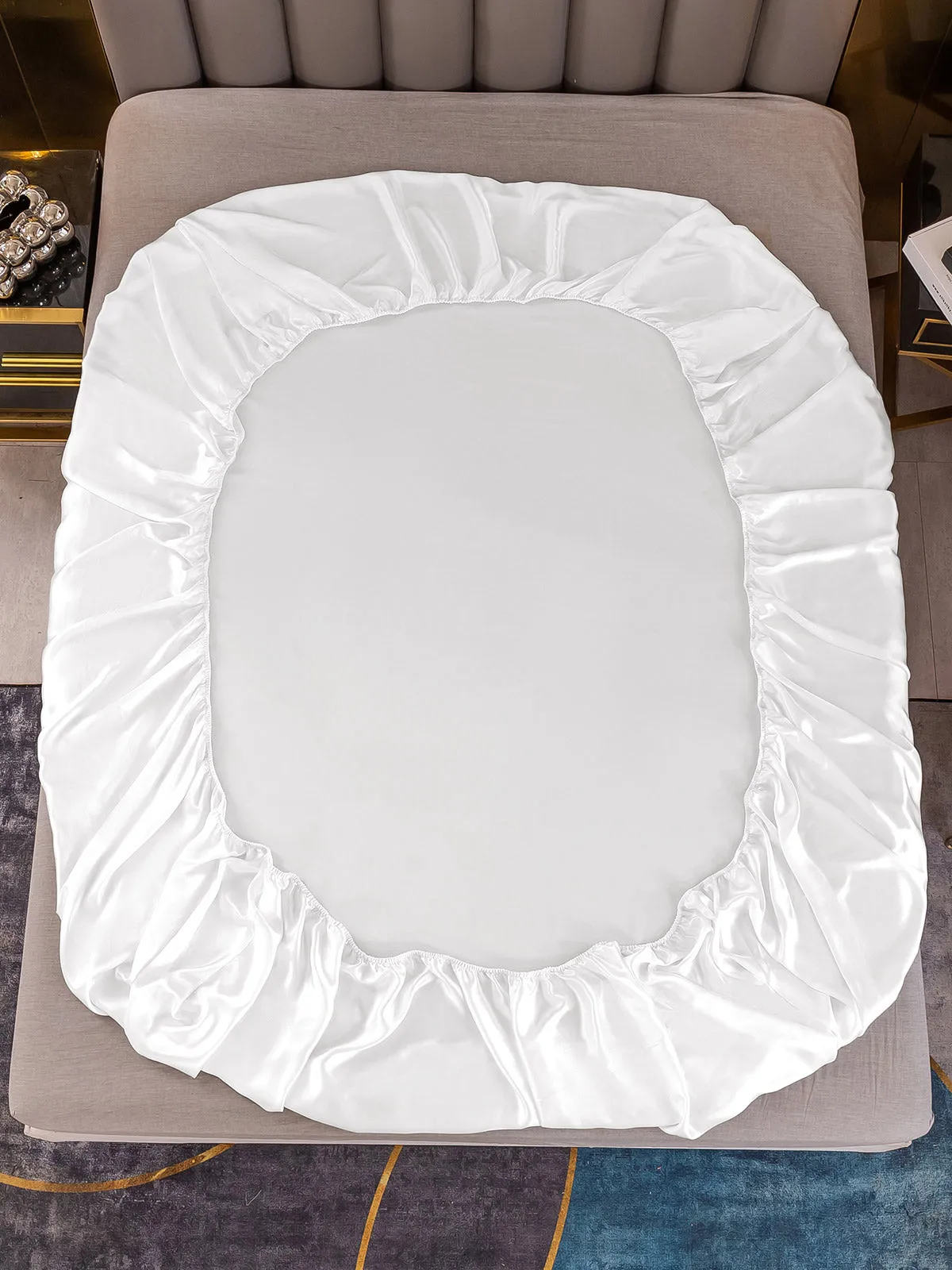 22Momme Mulberry Silk Seamless Fitted Sheet — image 5