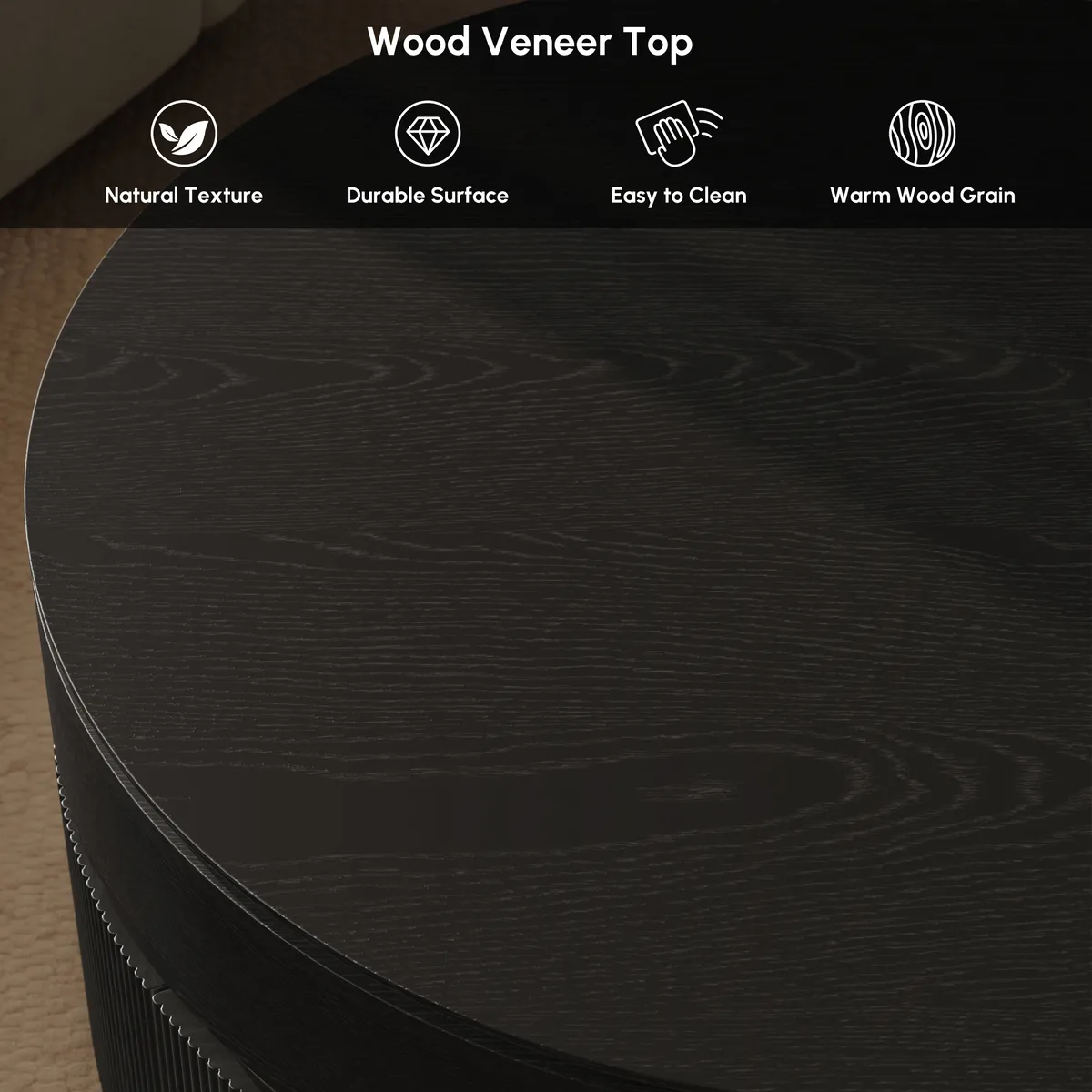 32" Fluted Lift-Top Round — image 8