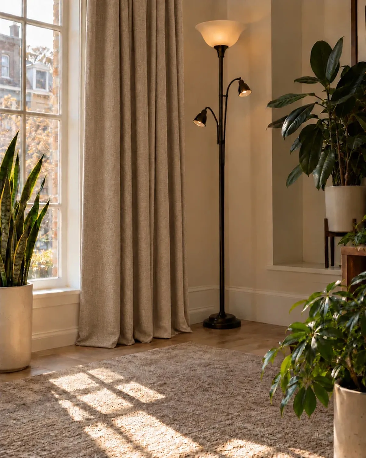 Victoria 100% Blackout OEKO Linen Look Heavyweight Custom Curtain — image 3