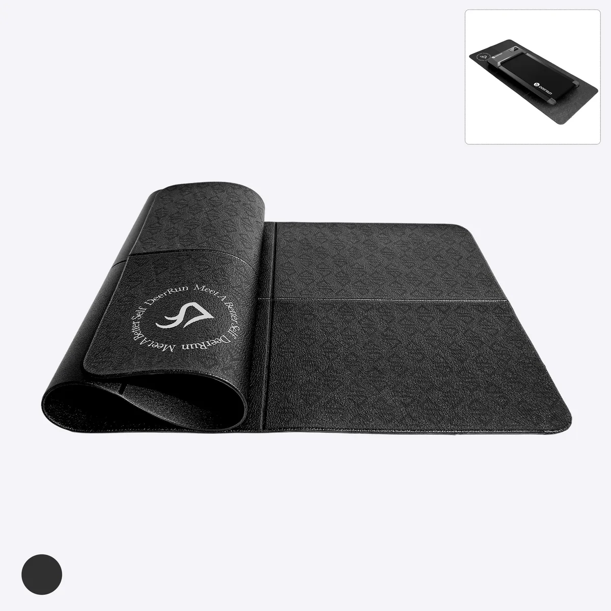 Glory Mat in 6MM Signature PVC, Higher Density Foldable Treadmill Mat