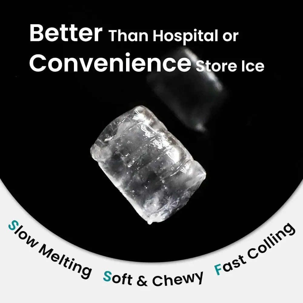 GEVI KNOVA Portable Countertop Compact Gemi Nugget Ice Maker IMND0 — image 3