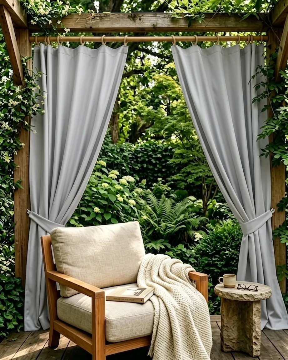 Aquashield™ Waterproof Lightweight Custom Outdoor Curtain — image 2