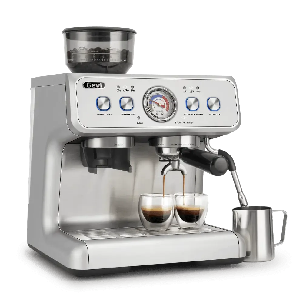 GEVI Dual Boiler Espresso Coffee Maker Machine ECMF0 — image 2