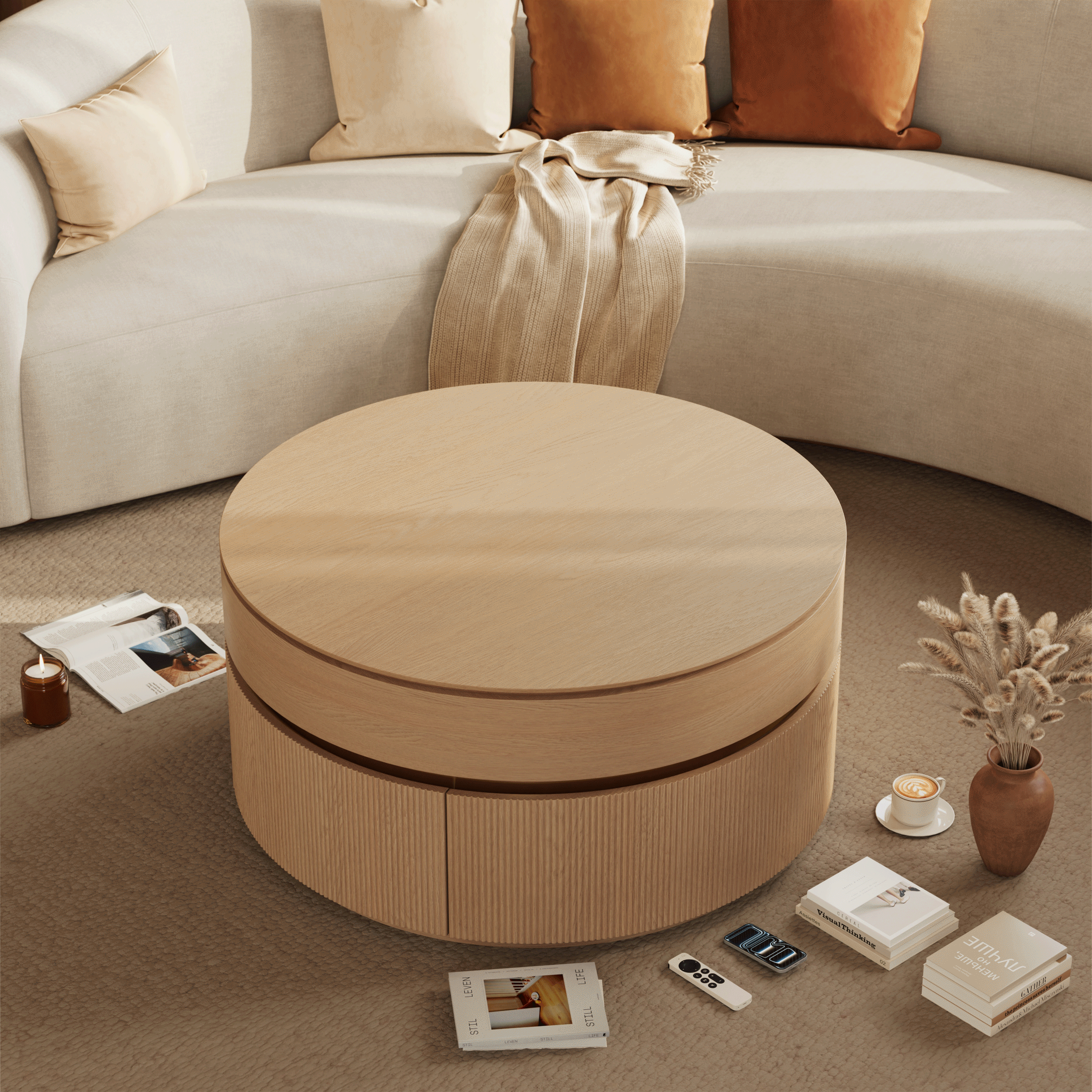 32" Fluted Lift-Top Round — image 17