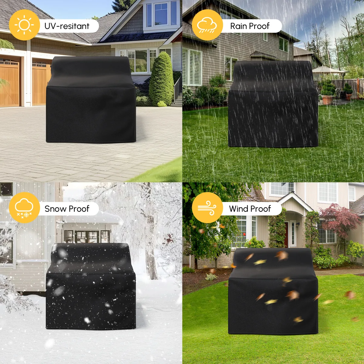 Ropipe 600D Tough Canvas Waterproof Outdoor Chair Covers — image 5