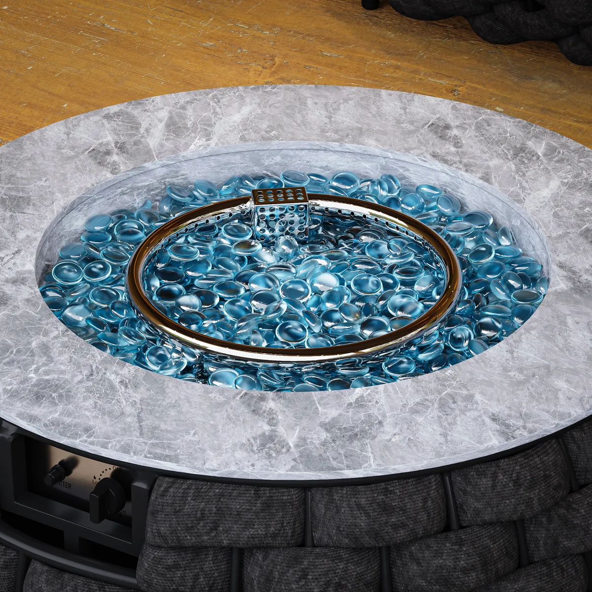 Cocaro Outdoor 27" Propane Smokeless Round Fire Pit Table — image 27