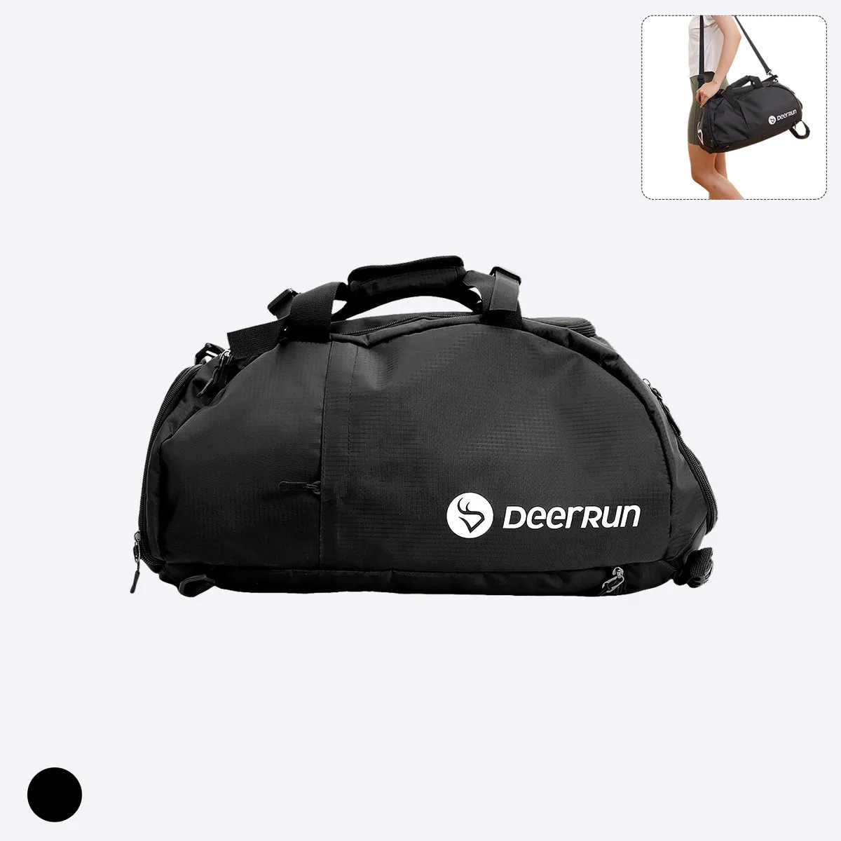 Ultimate Gym Bag with Water Resistant Pouch