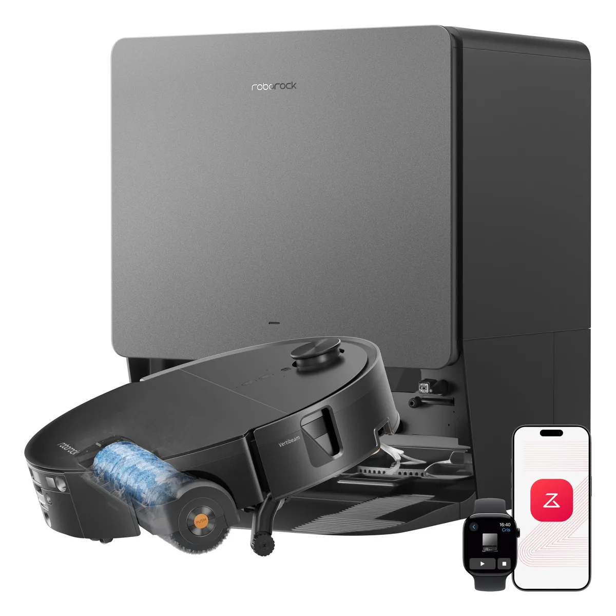 -Roborock Saros 20 Flow Robot Vacuum Cleaner