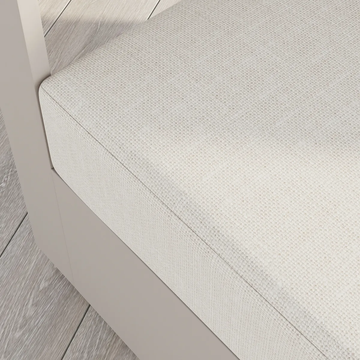 Tevara Teak & Aluminum Outdoor Swivel Chair Modern Yard & Patio Furniture in Gray Cushion Included — image 28