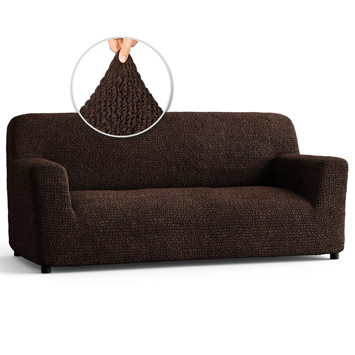 Sofa Slipcovers - 1-Piece Furniture Protector - Form Fit, Machine Washable -MicrofibraCollection — image 6