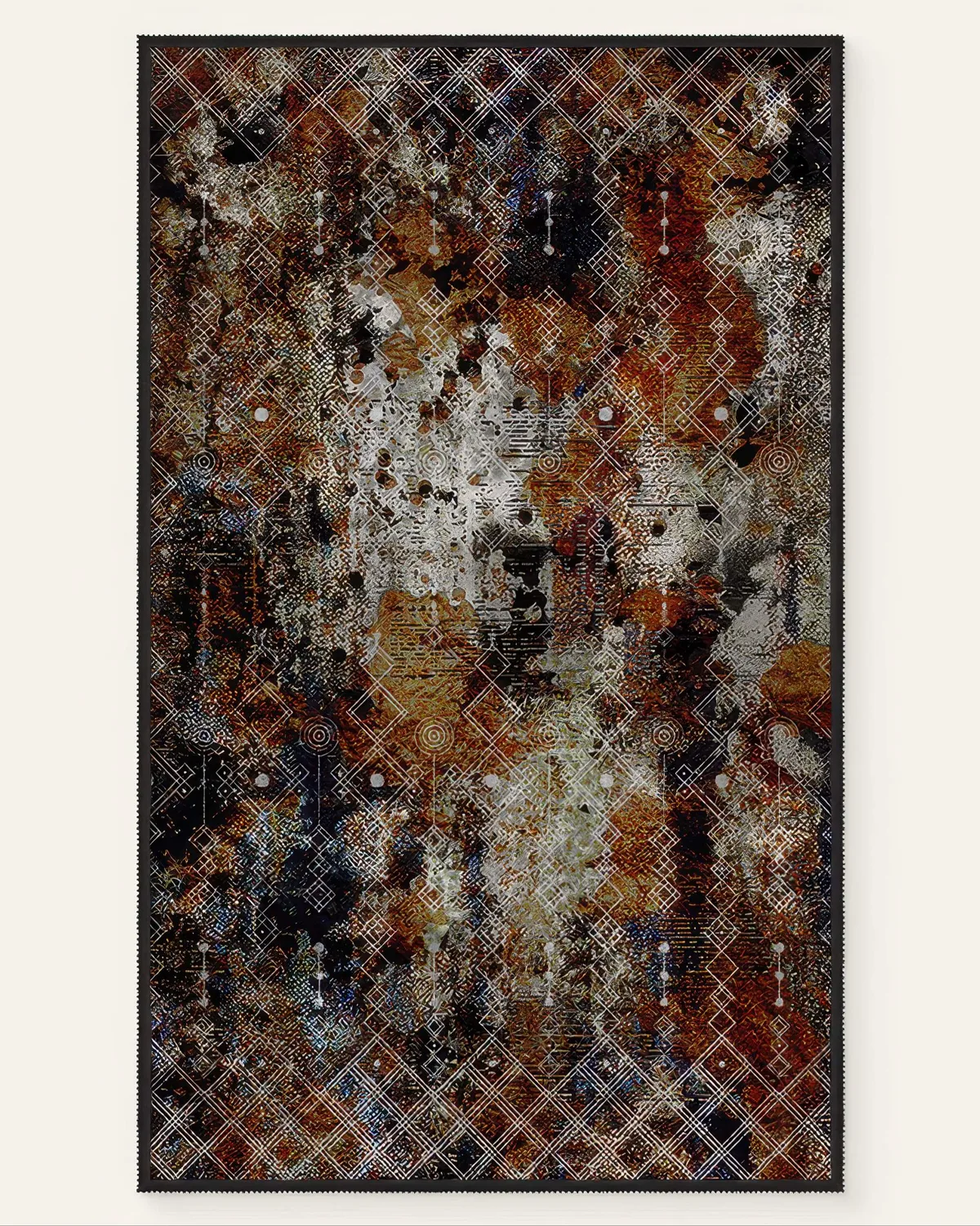 Vintage Faded Moroccan Washable Area Rug — image 7