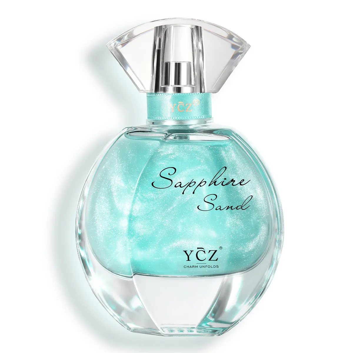 Sapphire Sand Eau de Parfum, 1.7fl oz, Fruity Floral Fresh Elegant Women’s Perfume, Long Lasting Fragrance