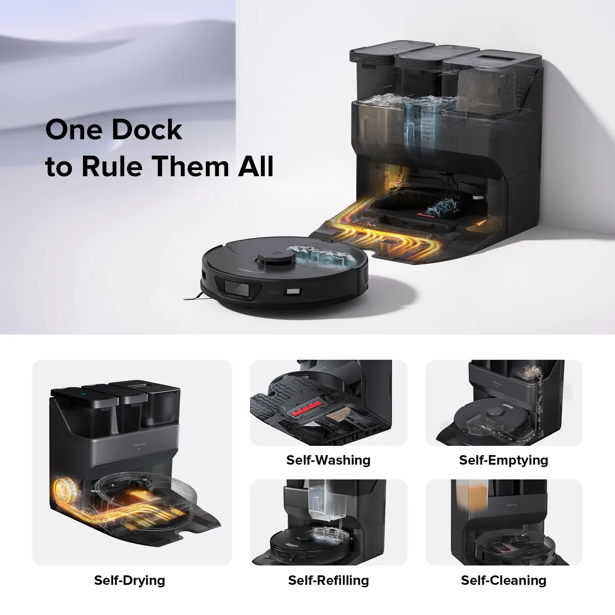 【Certified Refurbished 90% New】Roborock S7 Max Ultra Robot Vacuum with RockDock? Ultra — image 3