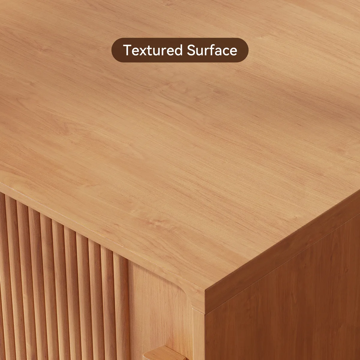47.2" Solid Rubberwood Natural Entryway Bench with Storage — image 19