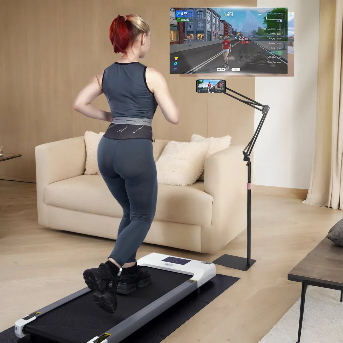Mobile Phone Holder for Walking on Treadmills — image 3