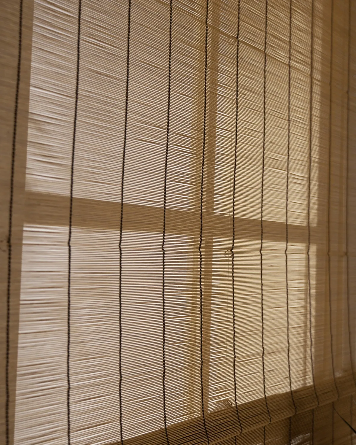 Toni Bamboo Woven Shade - Tan — image 2
