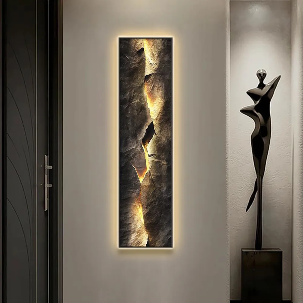 Extra-Large Modern LED Wall Art with Backlit Light Home Decor — USB Powered — image 12