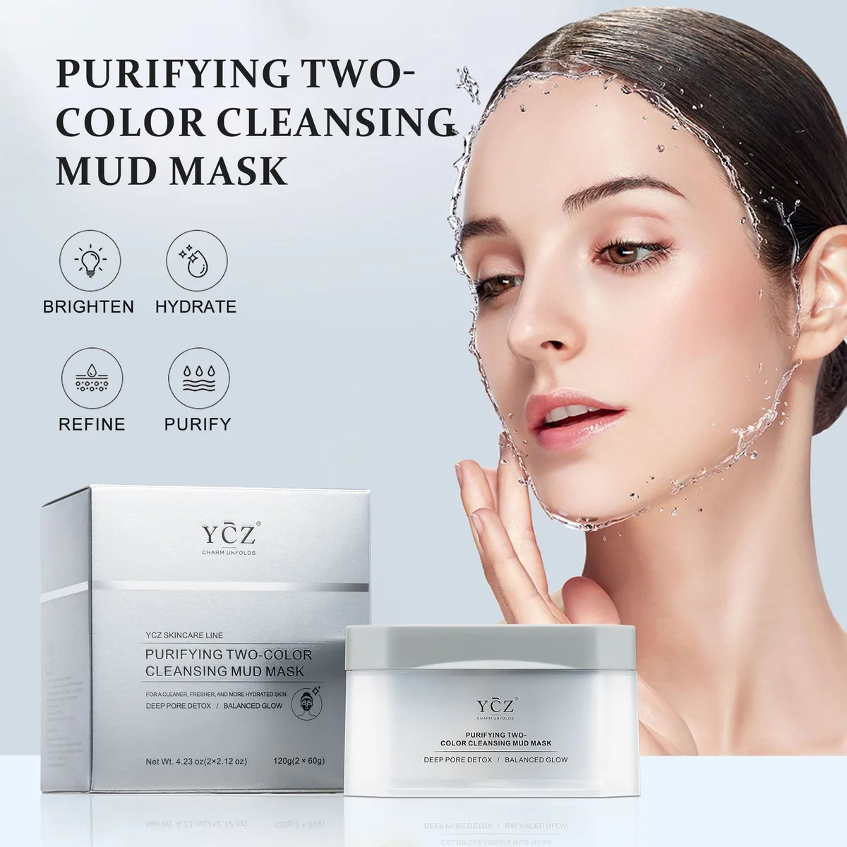 Purifying Two-Color Cleansing Mud Mask — image 5