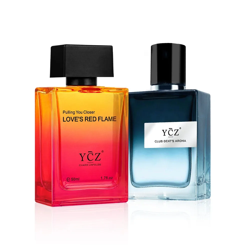 Club Gent's Aroma Men's Aromatic Cologne & Love's Red Flame