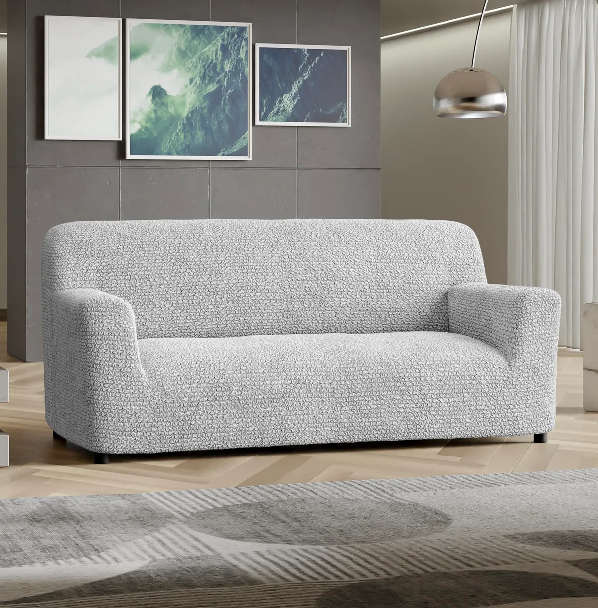 Sofa Slipcovers - 1-Piece Furniture Protector - Form Fit, Machine Washable -MicrofibraCollection — image 14