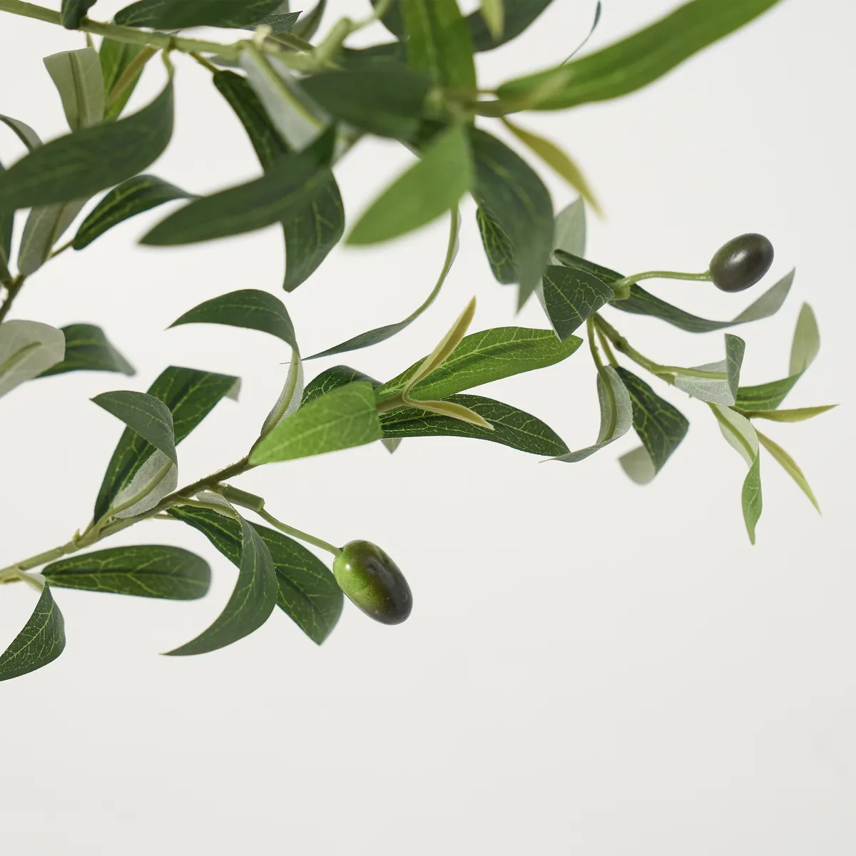 6 ft. Artificial Olive Tree with Planter and Decorative Pebbles — image 29