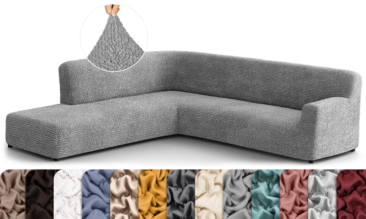 Corner Special Left - 1-Piece Furniture Protector - Form Fit, Machine Washable -MicrofibraCollection — image 6
