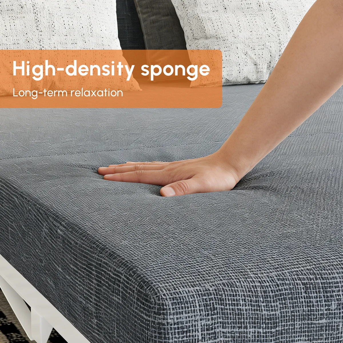 Deep Gray Queen Size Daybed with Storage & Trundle — image 10