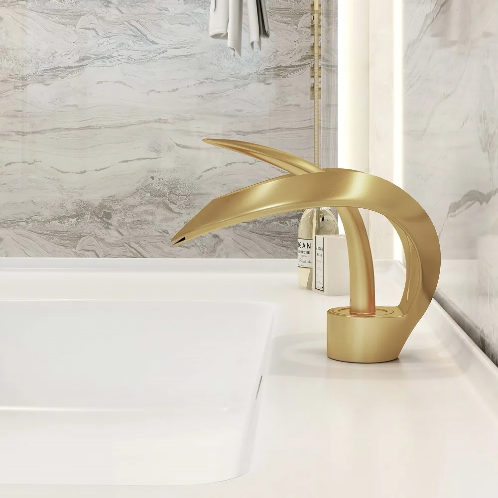 Waterfall Bathroom Sink Faucet — image 28