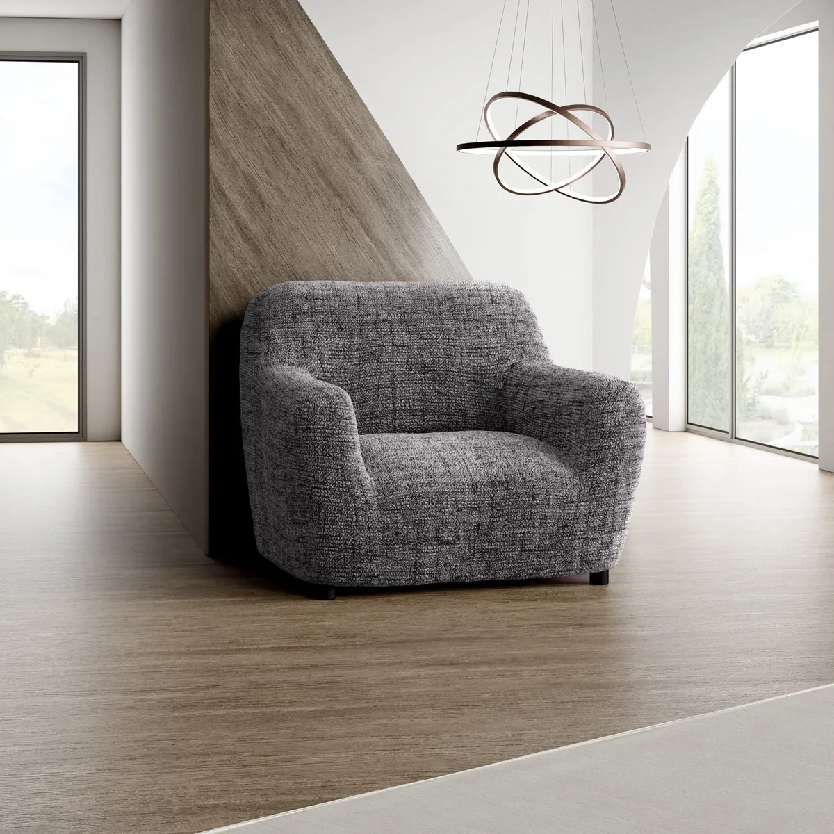 Sofa Slipcovers - 1-Piece Furniture Protector - Form Fit, Machine Washable -Microfibra PrintedCollection — image 6