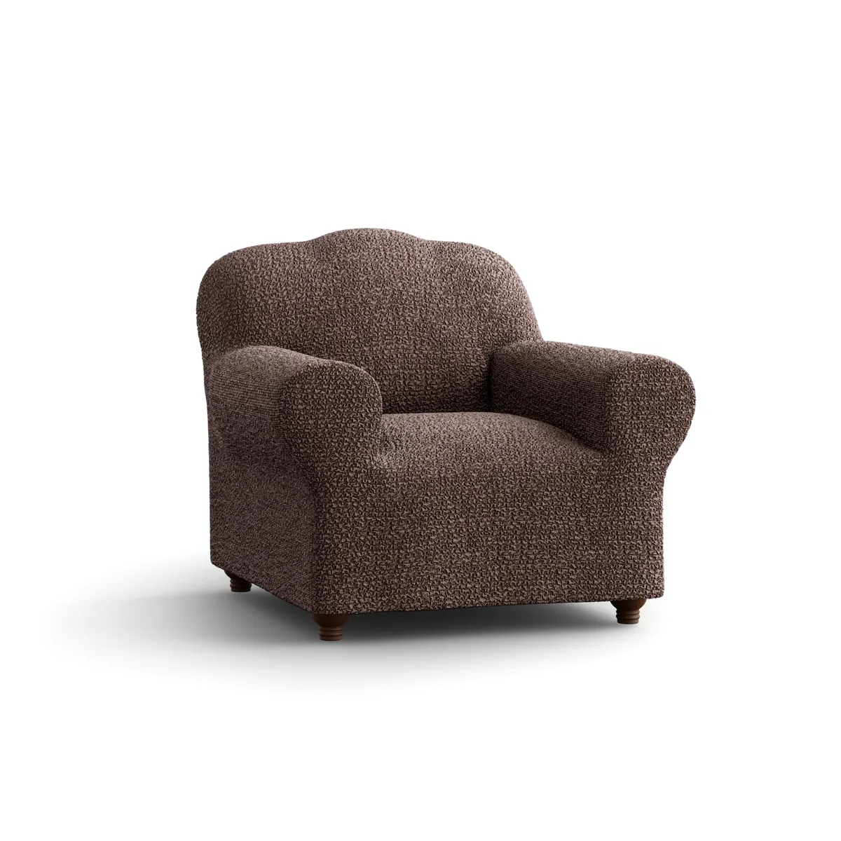 Armchair Slipcovers - 1-Piece Furniture Protector - Form Fit, Machine Washable - CottonRich Collection — image 11