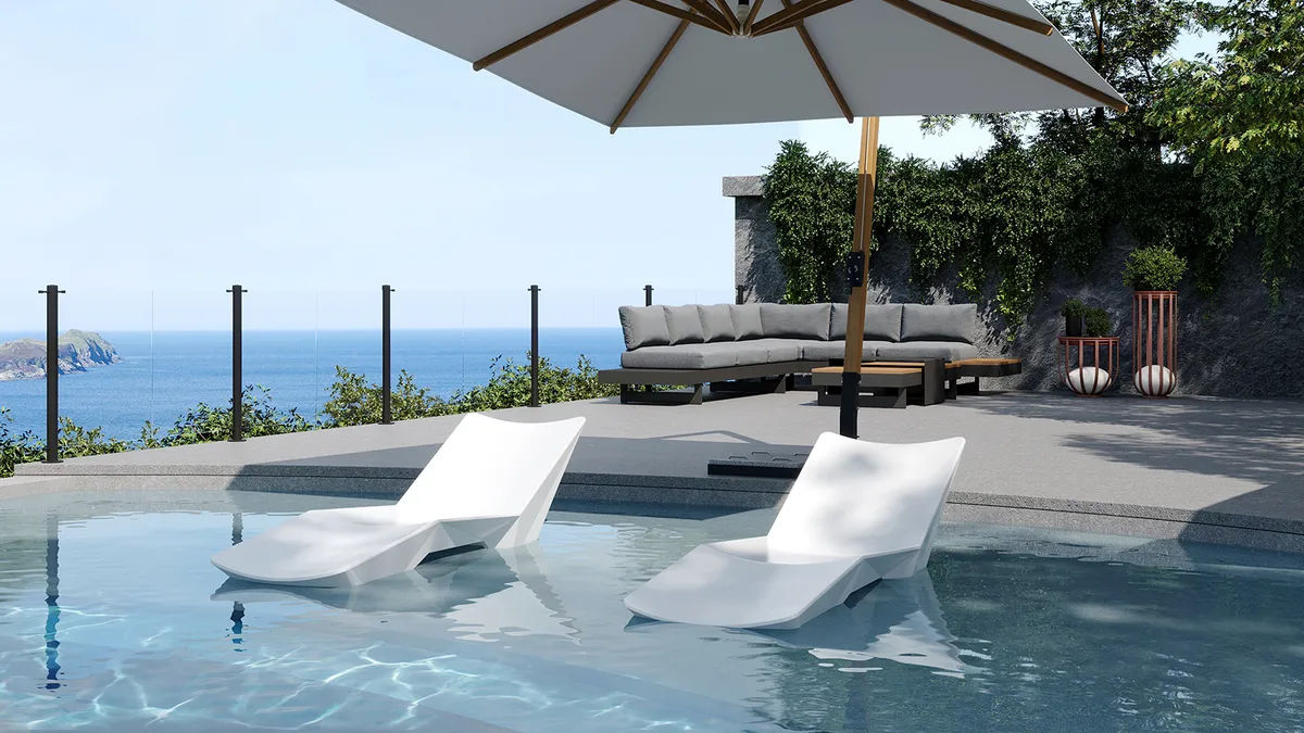 Outdoor Weather-Resistant Pool Chaise Lounge — image 11