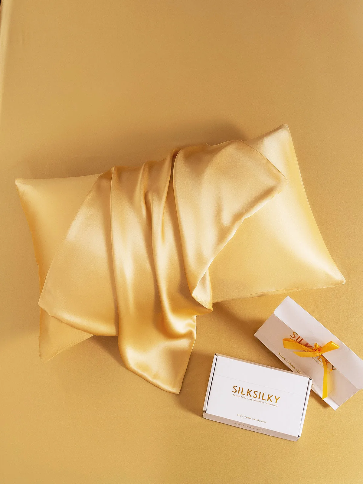 22Momme 100% Mulberry Silk Pillowcase - Envelope Closure — image 3