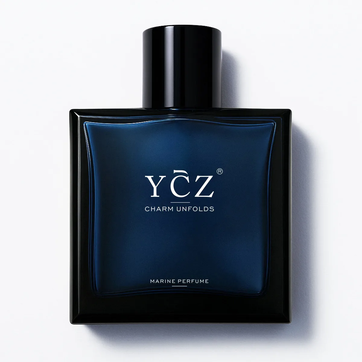 Charm Unfolds Marine Oriental Woody Eau de Parfum for Men - 3.4 fl oz / 100ml Long Lasting Masculine Scent for Daily & Date Night