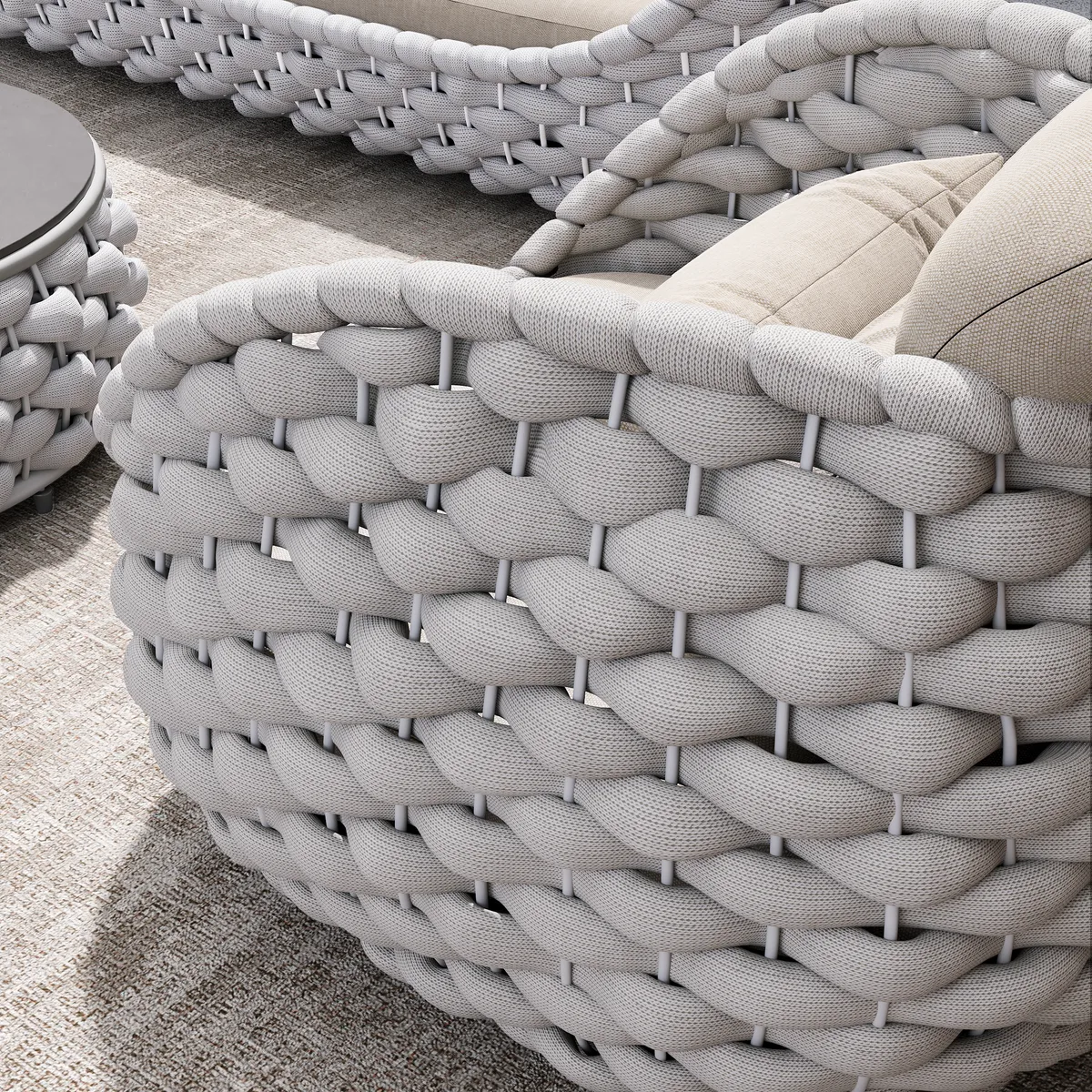 Cocaro Outdoor Aluminum & Rope Weave — image 27