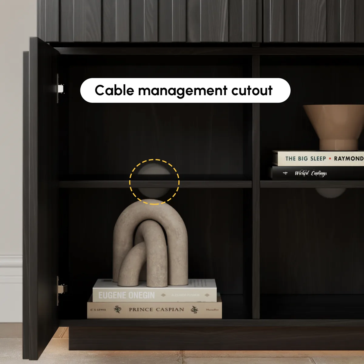 Aura 65" Ash Wood Slatted — image 10