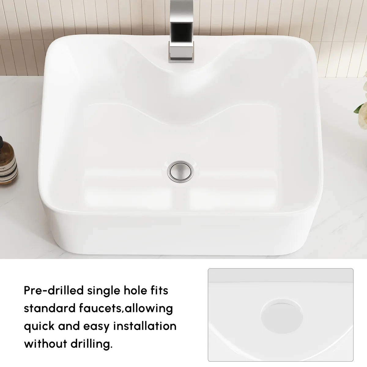 35.4" Floating Bathroom Vanity Set with Single Sink — image 19