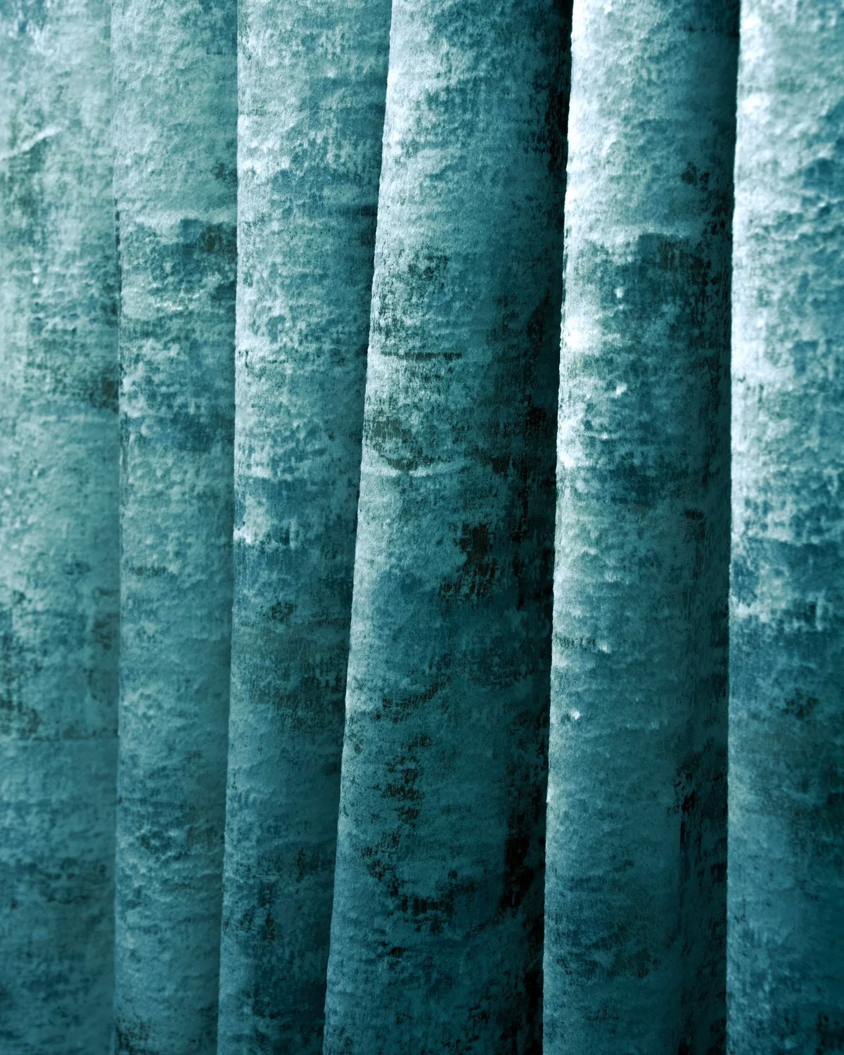 Impression Foil Printed Velvet Patterned Custom Curtain | Designed in Italy — image 3