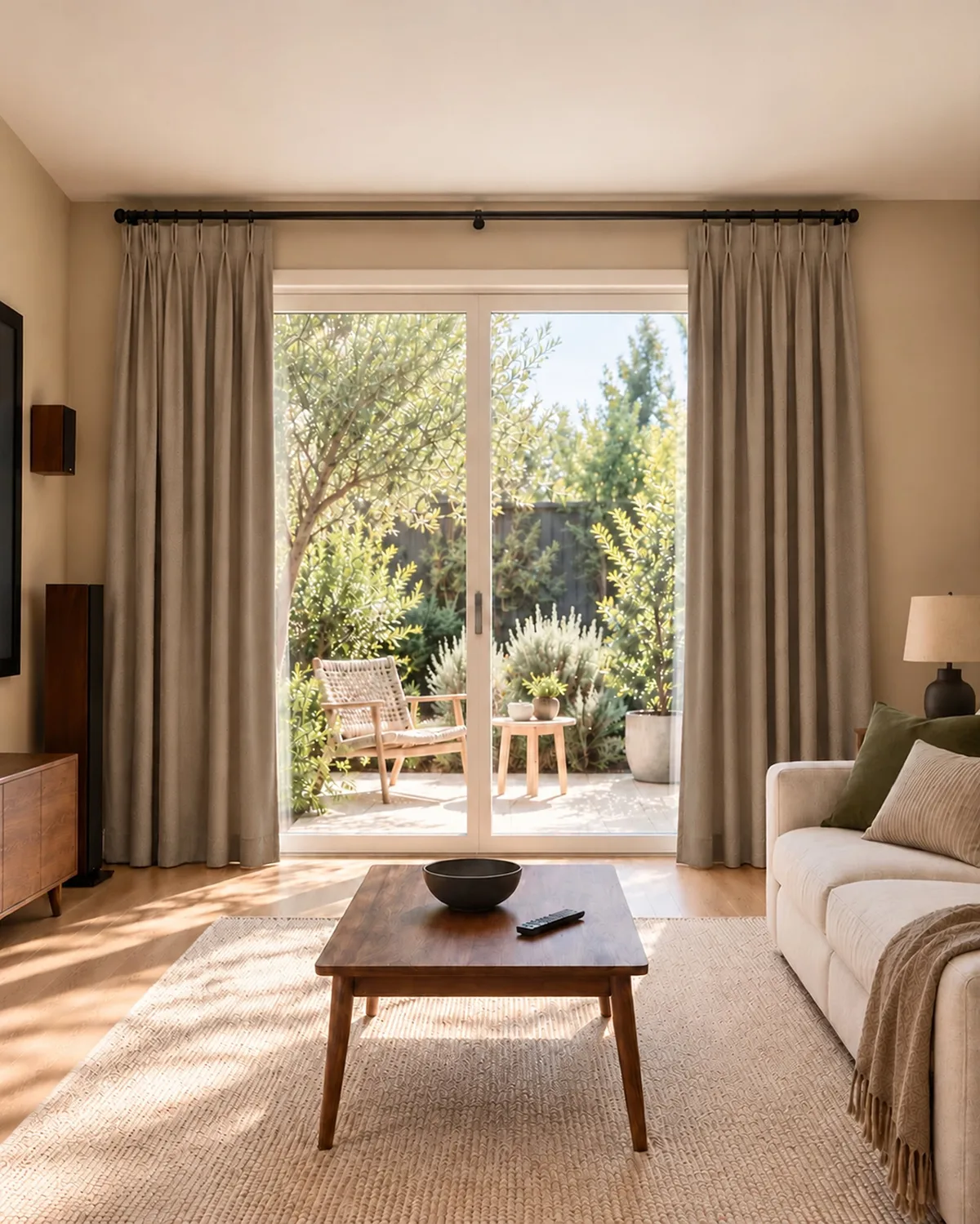 Victoria 100% Blackout OEKO Linen Look Heavyweight Custom Curtain