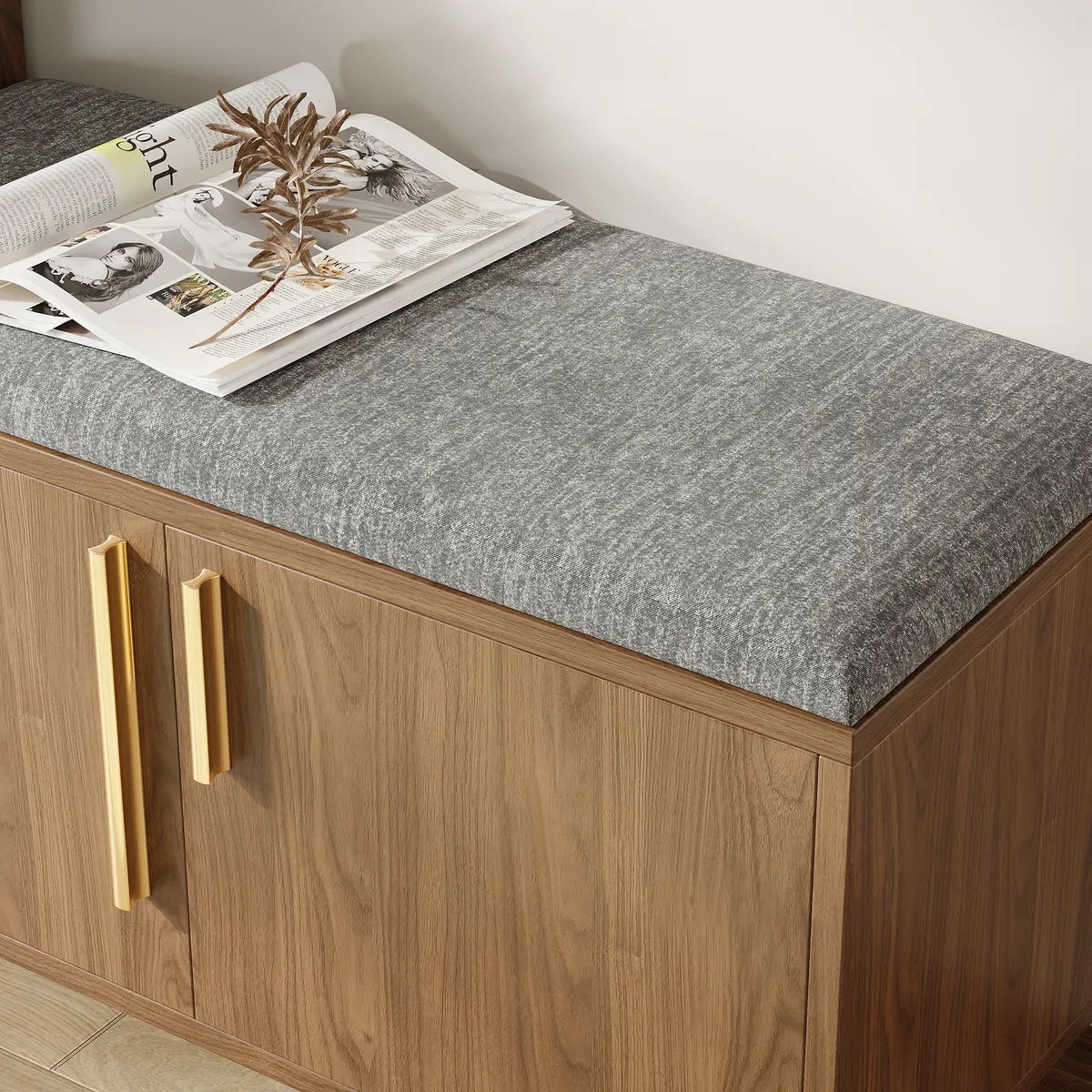 Shoe Storage Entryway Bench — image 7