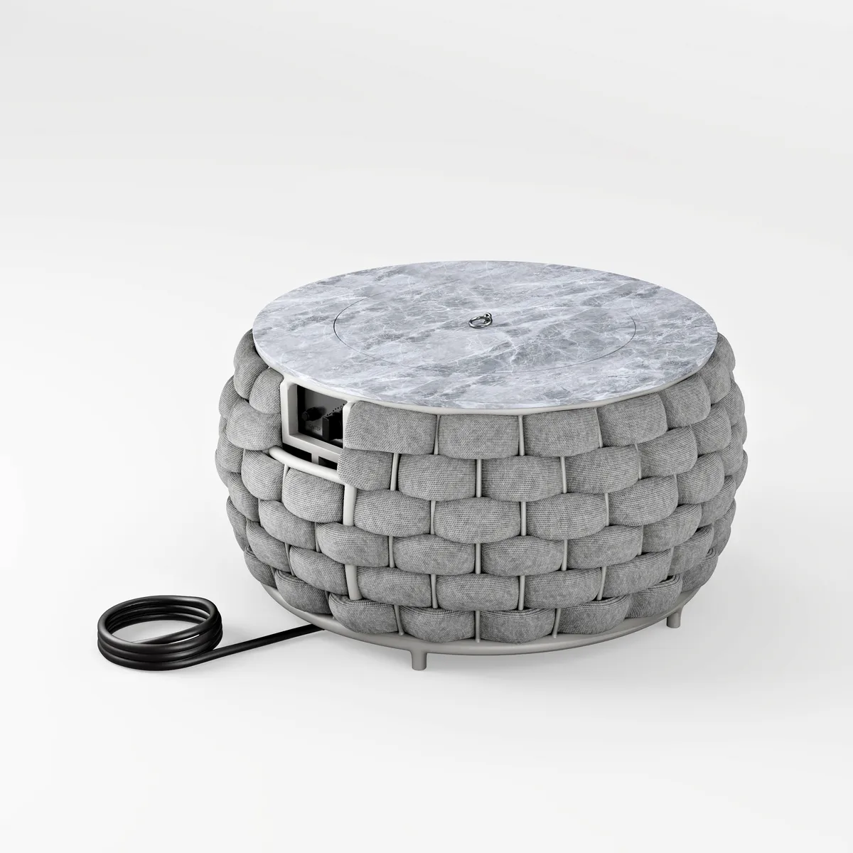 Cocaro Outdoor 27" Propane Smokeless Round Fire Pit Table — image 9