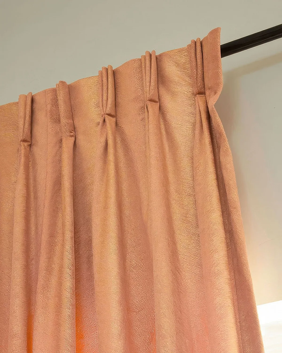Palma Foil Printed Velvet Patterned Custom Curtain | Designed in Italy — image 4